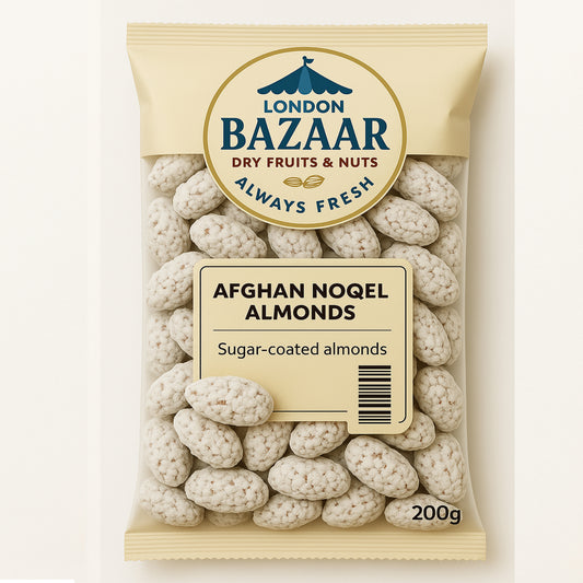 Afghan Noqel Almond (Sugar-Coated Almonds) 350 Grams