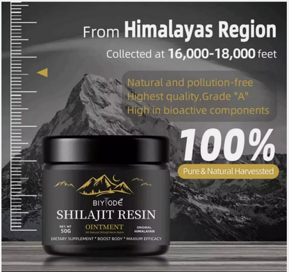 Himalayan Shilajit – Pure & Potent Mineral Resin