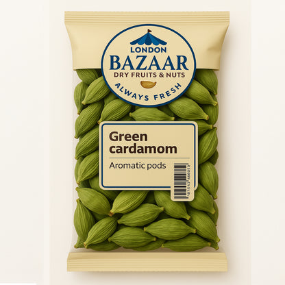 Green Cardamom (Elaichi) – Grade A+ (100 Grams)