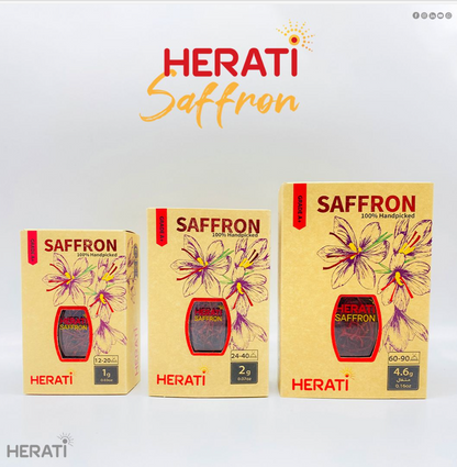Herati Saffron – Grade A+ (Pure Afghan Saffron)