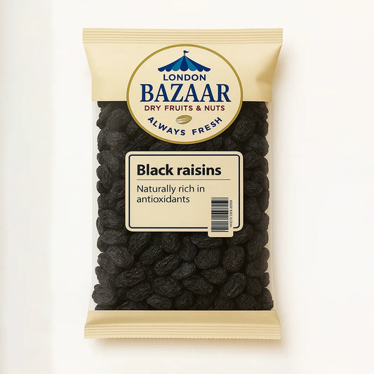 Black Qaisar Raisins – Premium Sun-Dried Afghan Treasure